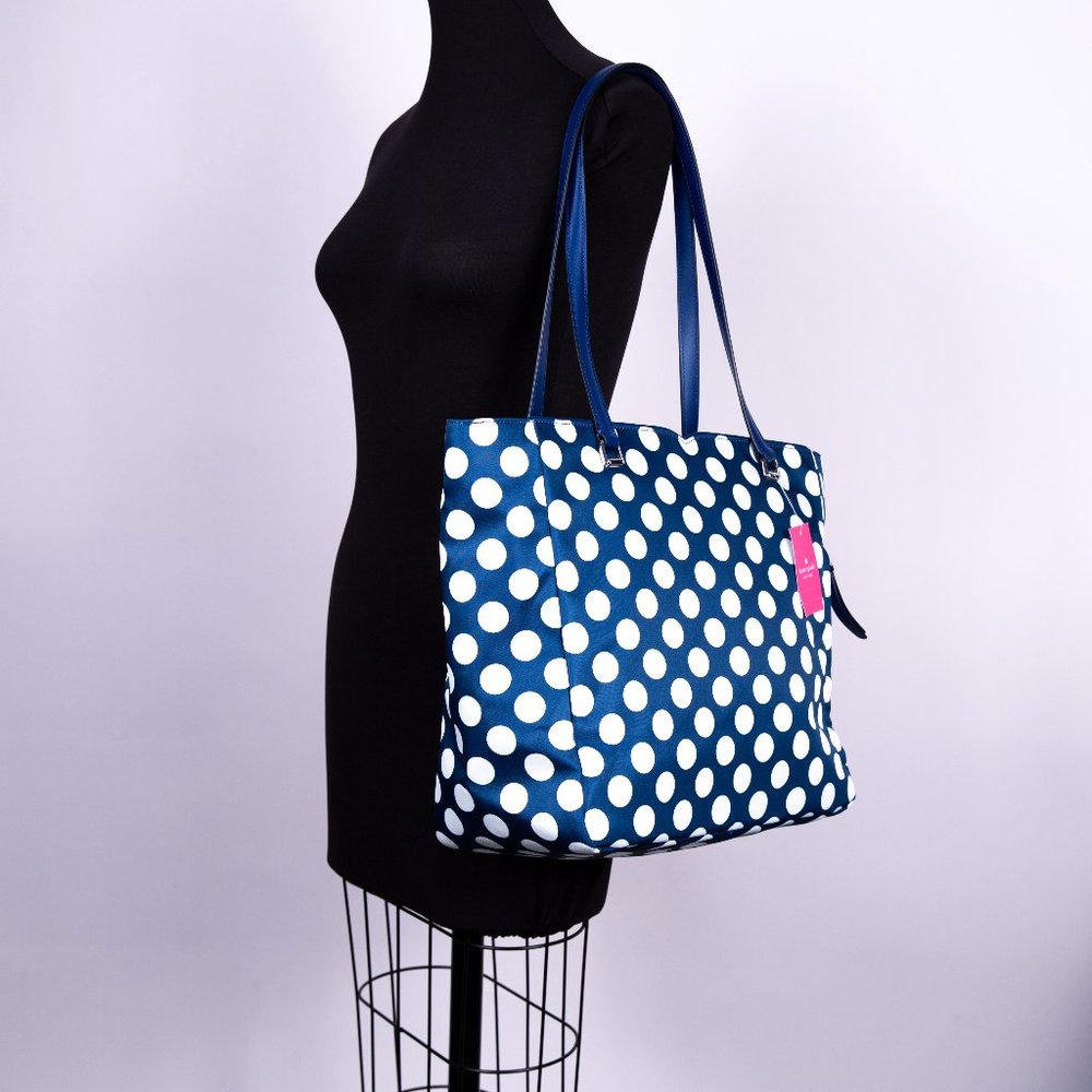 Kate Spade jae seaside dot large tote
